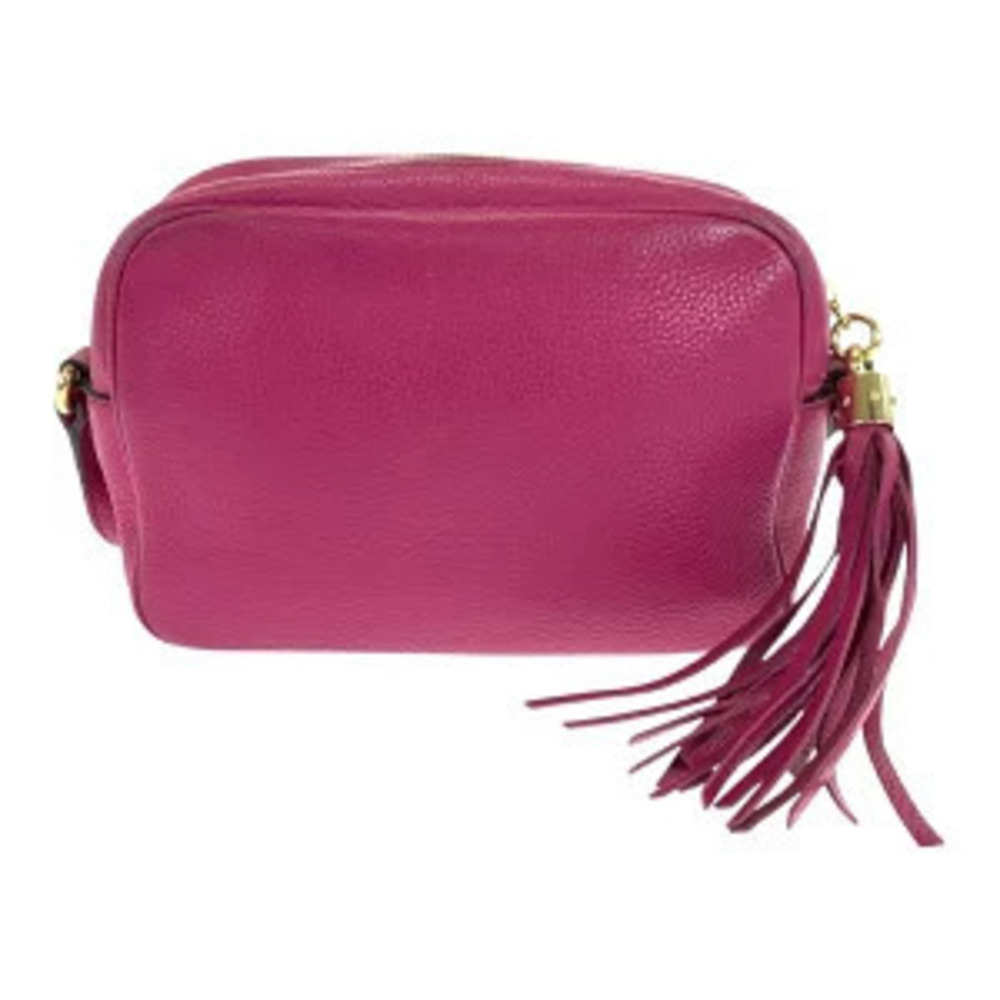 Gucci Soho Shoulder Purple Bag Leather Purple
